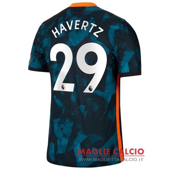 nuova maglietta chelsea 2021-2022 havertz 29 terza