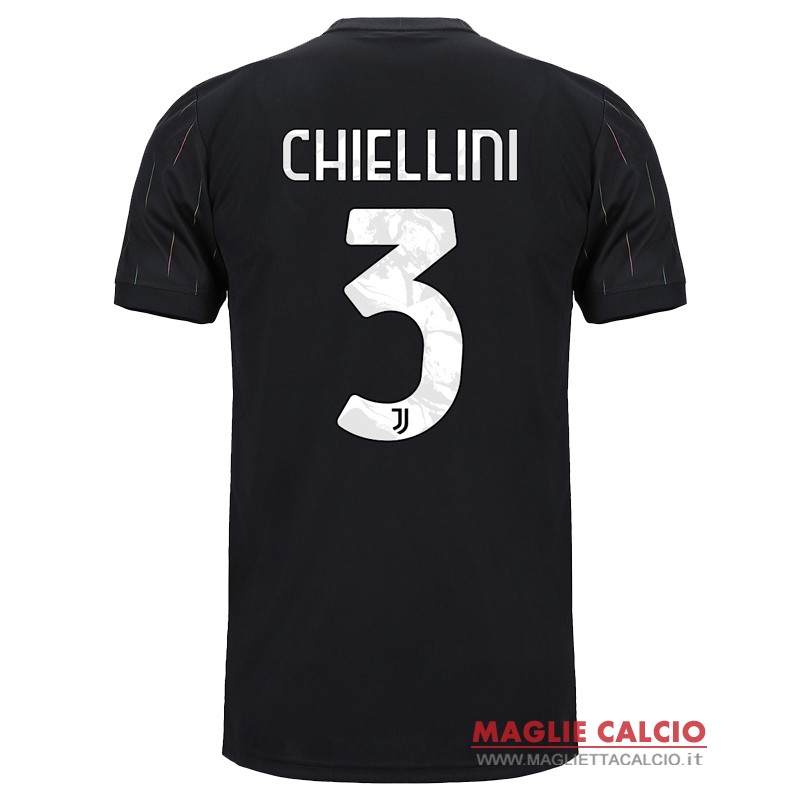 nuova maglietta juventus 2021-2022 chiellini 3 seconda