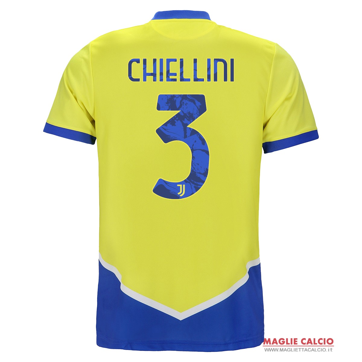 nuova maglietta juventus 2021-2022 chiellini 3 terza