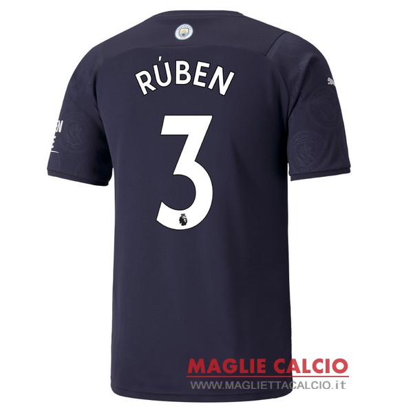 nuova maglietta manchester city 2021-2022 ruben 3 terza