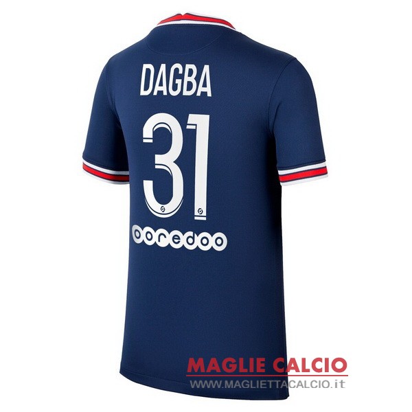 nuova maglietta paris saint germain 2021-2022 dagba 31 prima