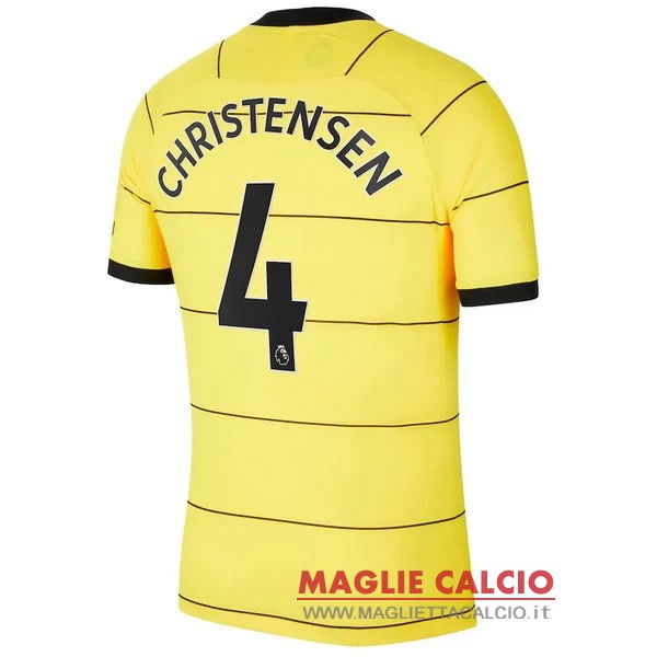 nuova maglietta chelsea 2021-2022 christensen 4 seconda