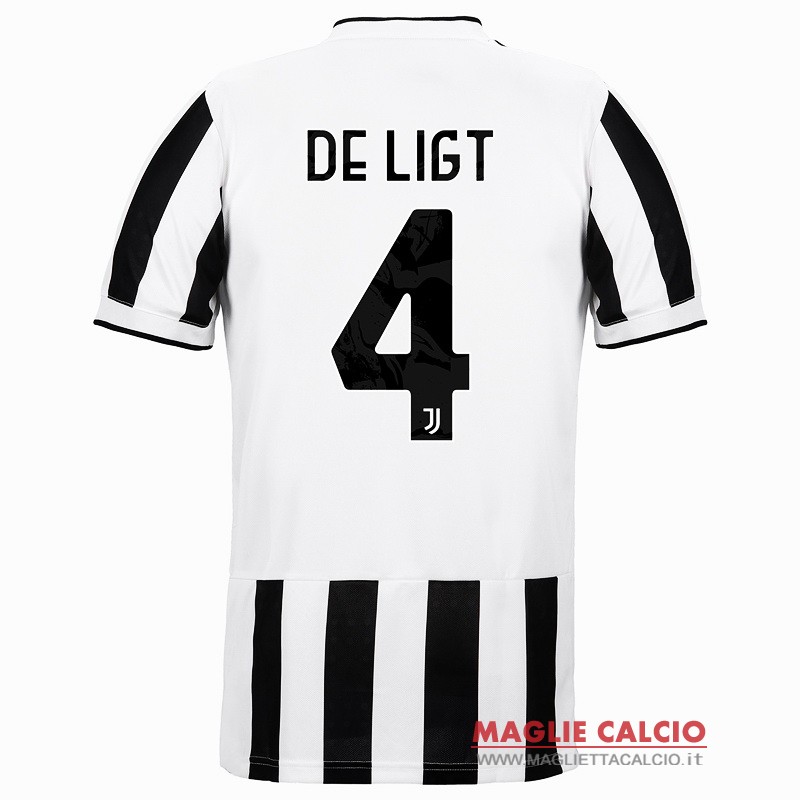 nuova maglietta juventus 2021-2022 de ligt 4 prima