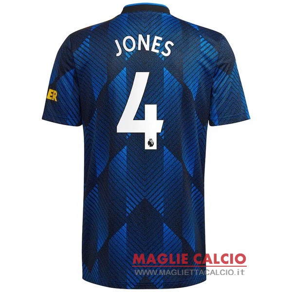 nuova maglietta manchester united 2021-2022 jones 4 terza