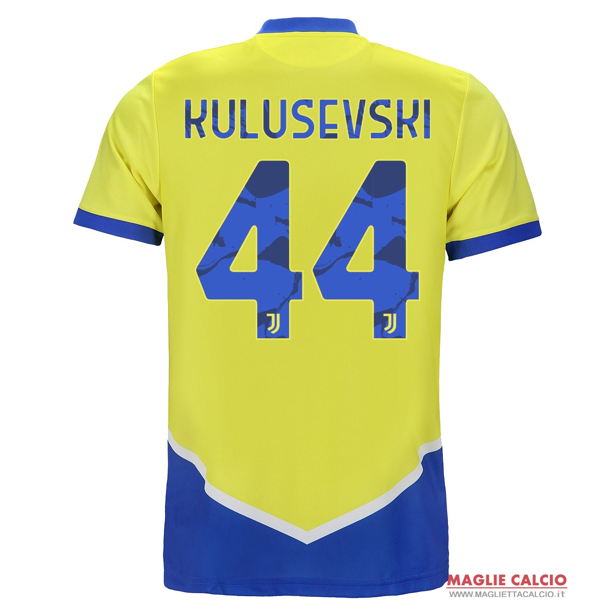 nuova maglietta juventus 2021-2022 kulusevski 44 terza