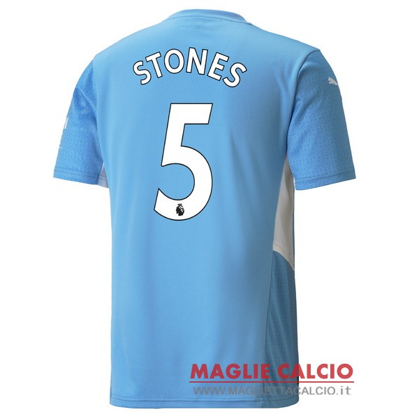 nuova maglietta manchester city 2021-2022 stones 5 prima
