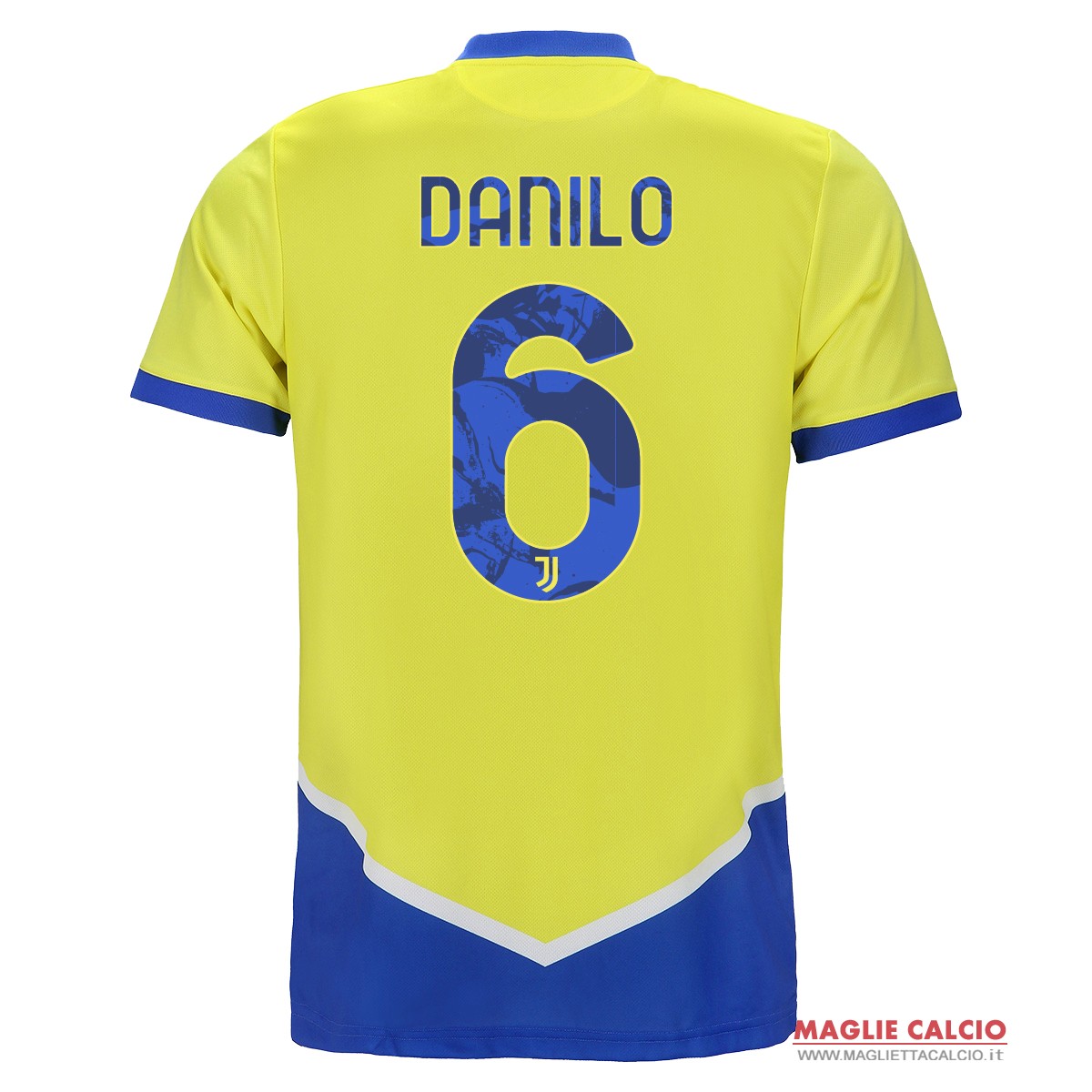 nuova maglietta juventus 2021-2022 danilo 6 terza