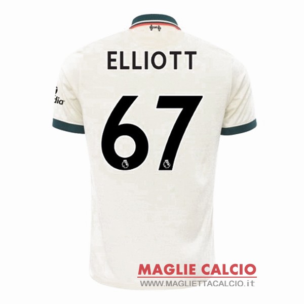 nuova maglietta liverpool 2021-2022 elliott 67 seconda