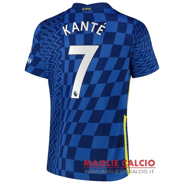 nuova maglietta chelsea 2021-2022 kante 7 prima