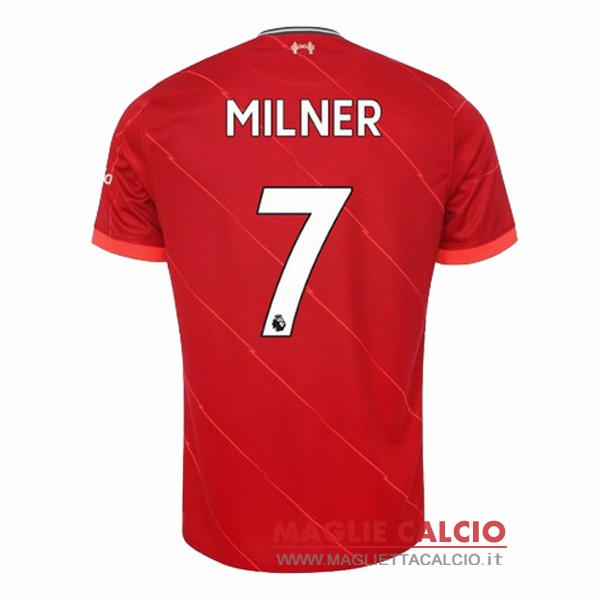 nuova maglietta liverpool 2021-2022 milner 7 prima