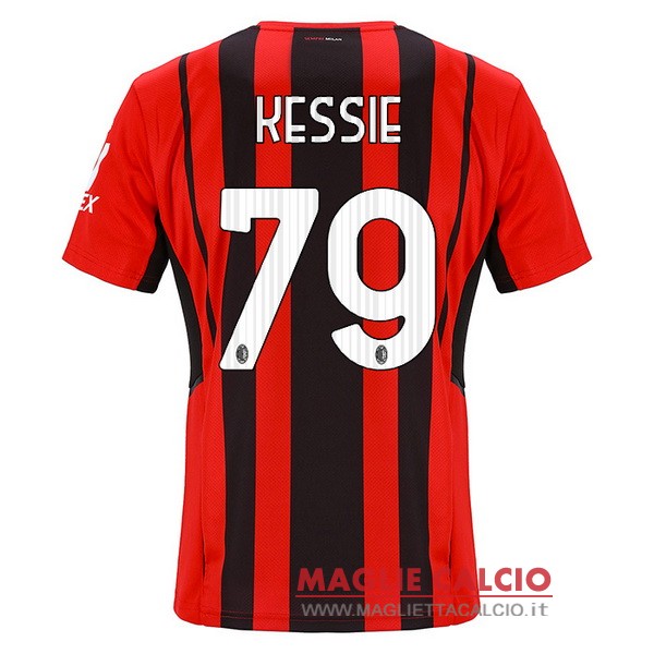 nuova maglietta ac milan 2021-2022 kessie 79 prima