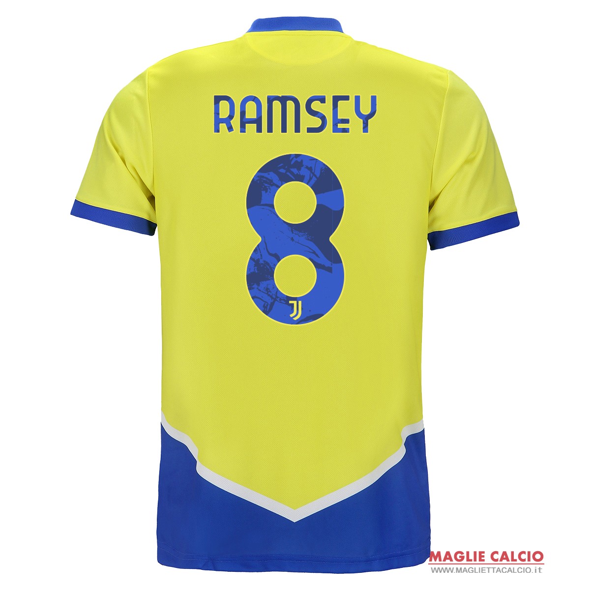 nuova maglietta juventus 2021-2022 ramsey 8 terza