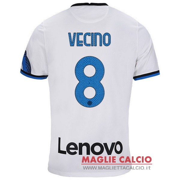 nuova maglietta inter milan 2021-2022 vecino 8 seconda