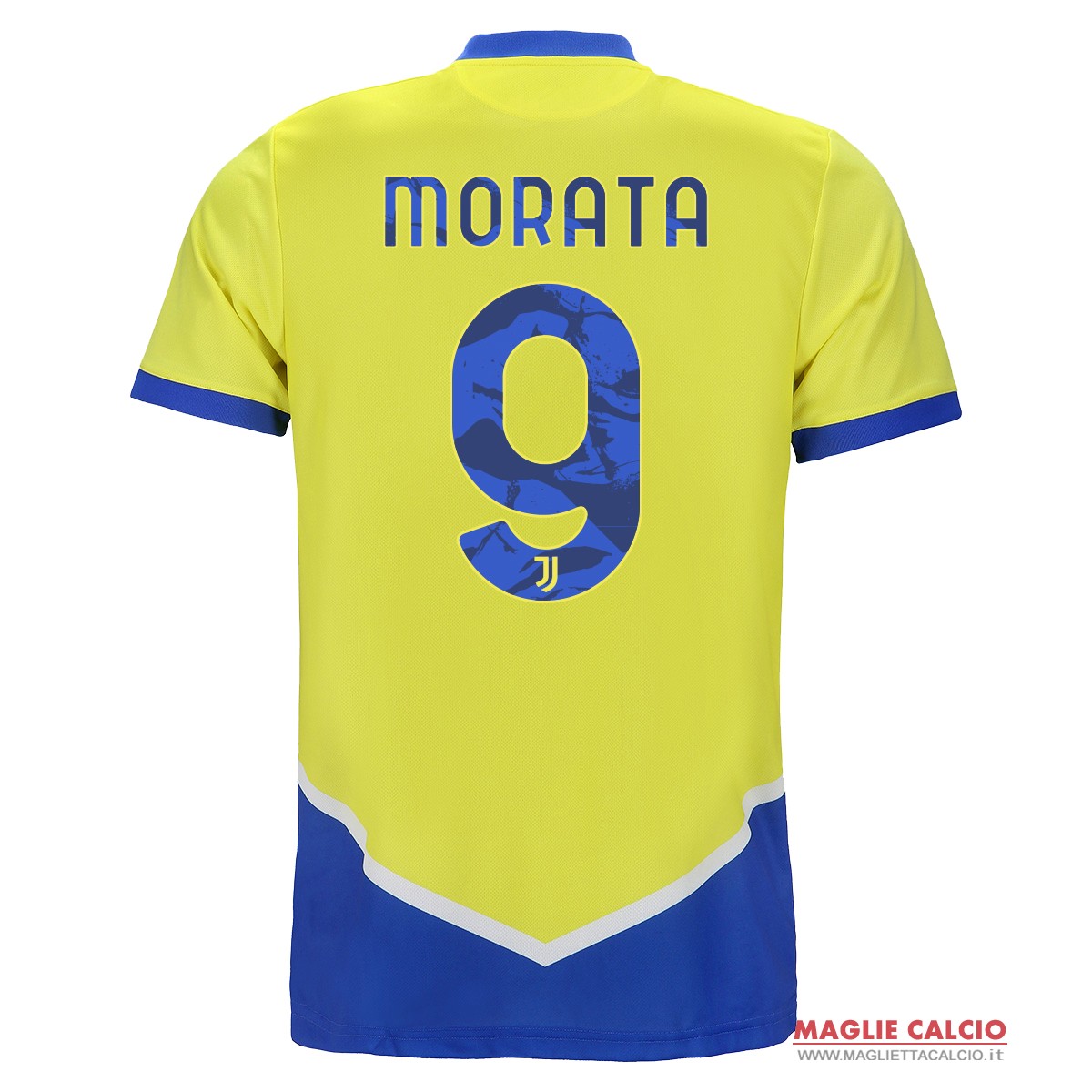 nuova maglietta juventus 2021-2022 morata 9 terza