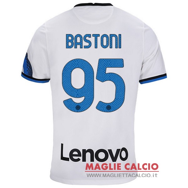 nuova maglietta inter milan 2021-2022 bastoni 95 seconda