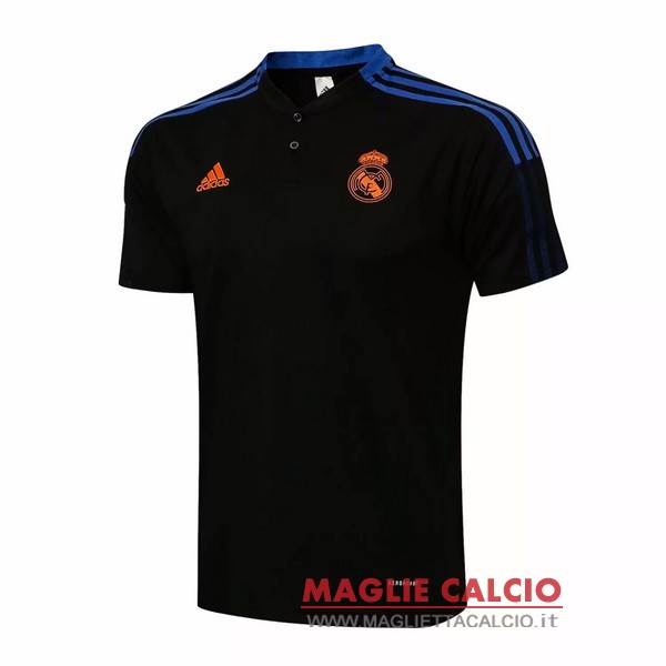 real madrid nero magliette polo nuova 2021-2022