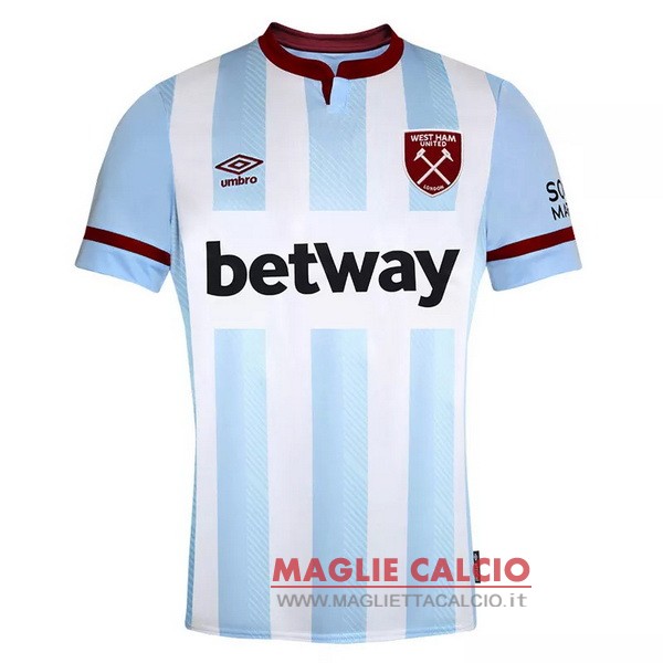 nuova seconda divisione magliette west ham 2021-2022