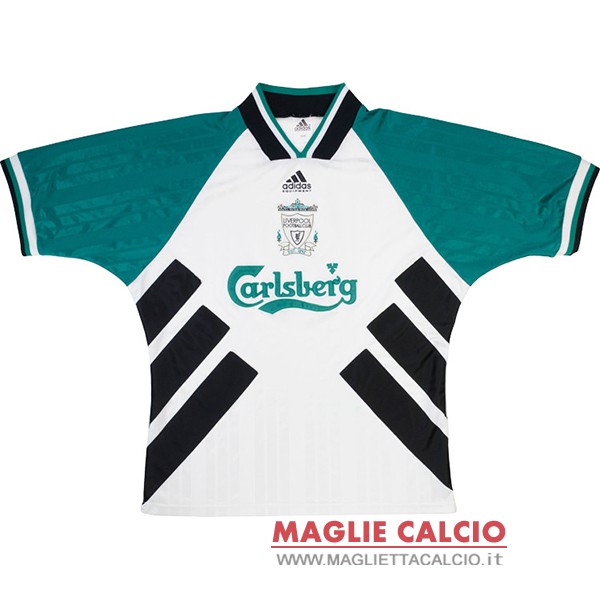 nuova seconda magliette liverpool retro 1993-1995