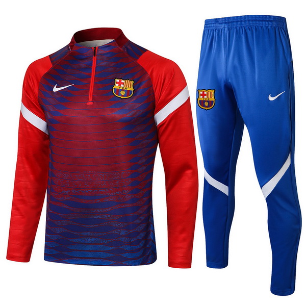 nuova barcelona set completo rosso blu giacca 2021-2022