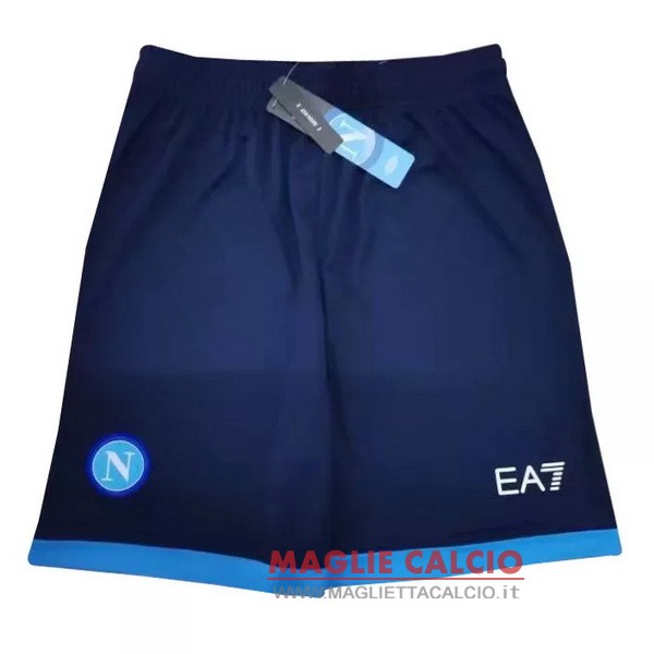 edizione commemorativa pantaloncini napoli 2021-2022 blu navy