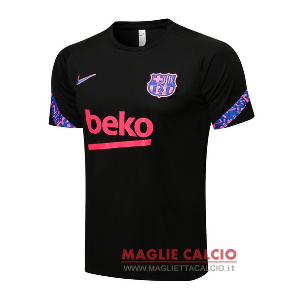 nuova magliette barcelona formazione 2021-2022 nero purpureo
