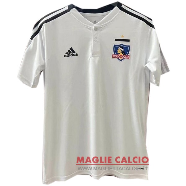 nuova formazione divisione magliette colo colo 2021-2022 bianco