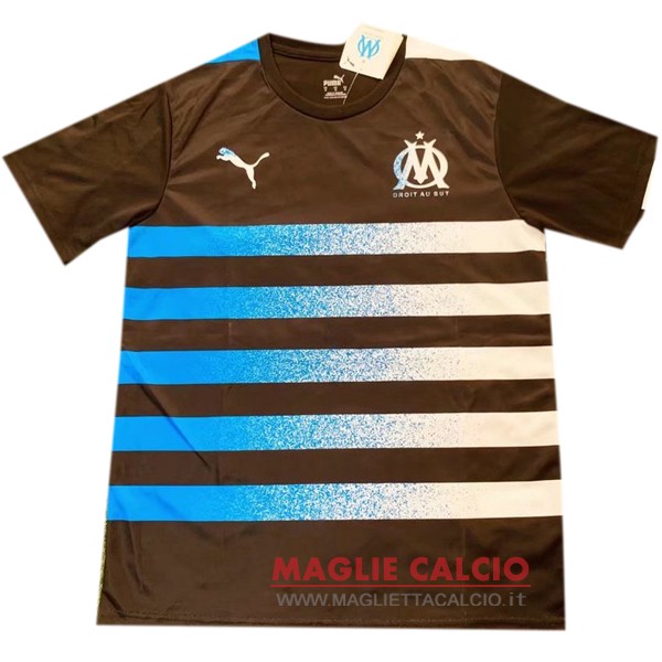 nuova magliette marseille formazione 2021-2022 marrone