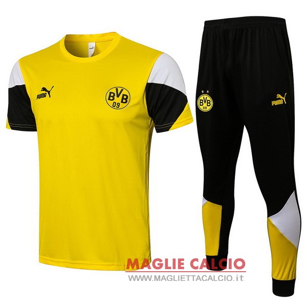 nuova formazione divisione magliette borussia dortmund 2021-2022 giallo nero bianco