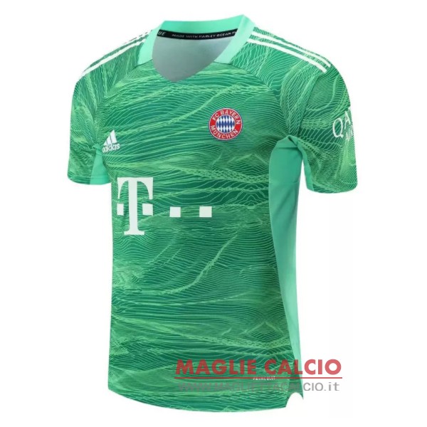 nuova magliette portiere bayern munich 2021-2022 verde