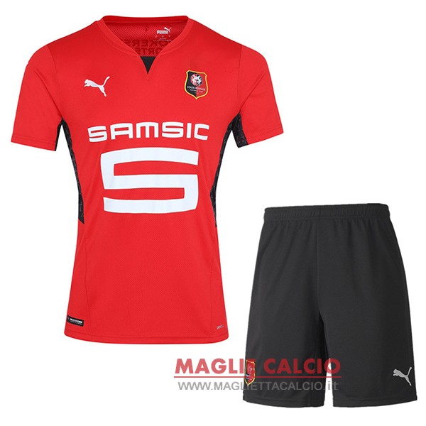 nuova prima magliette Stade Rennais set completo bambino 2021-2022