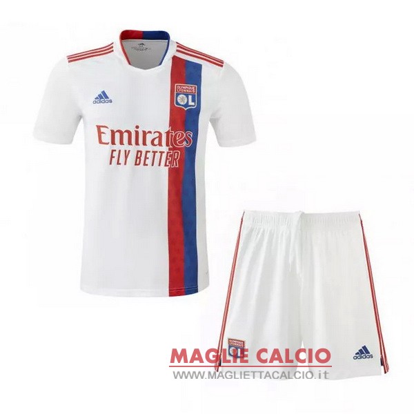 nuova prima divisione magliette lyon set completo uomo 2021-2022