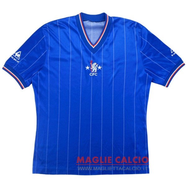 nuova prima divisione magliette chelsea retro 1981-1983