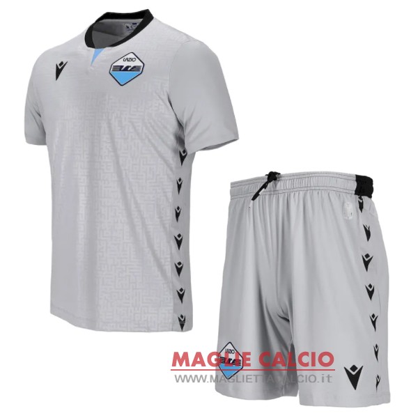 nuova prima magliette portiere lazio bambino 2021-2022 grigio