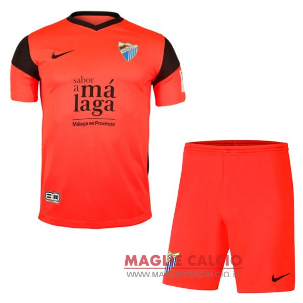nuova seconda maglietta malaga set completo bambino 2021-2022