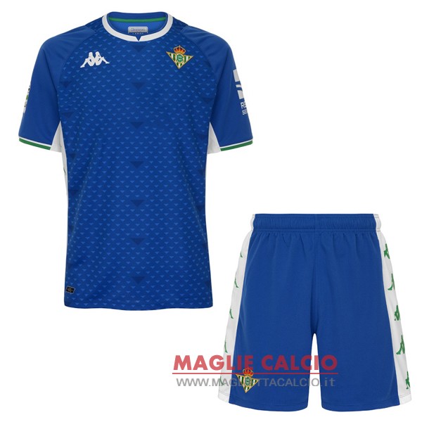 nuova seconda maglietta set completo real betis bambino 2021-2022