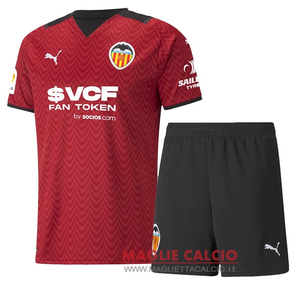 seconda magliette valencia bambino 2021-2022