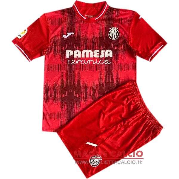 nuova seconda magliette Villarreal set completo bambino 2021-2022