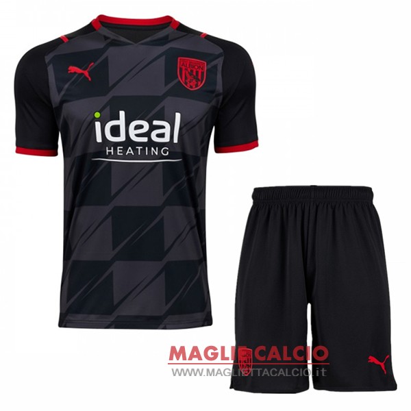 nuova seconda magliette West Brom set completo bambino 2021-2022