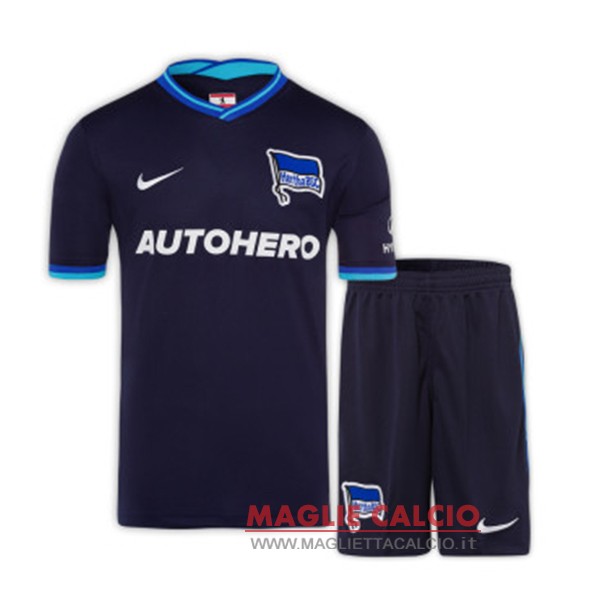 nuova seconda divisione magliette hertha berliner set completo uomo2021-2022