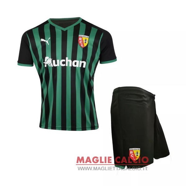 nuova seconda divisione magliette RC Lens set completo uomo 2021-2022