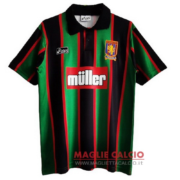 seconda divisione magliette aston villa retro 1993-1995