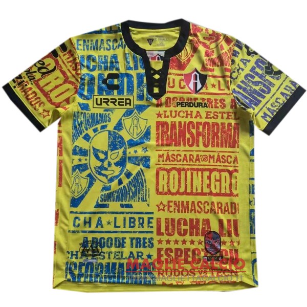 speciale divisione magliette atlas guadalajara 2021-2022 giallo