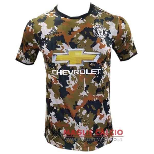 nuova speciale divisione magliette manchester united 2021-2022 verde