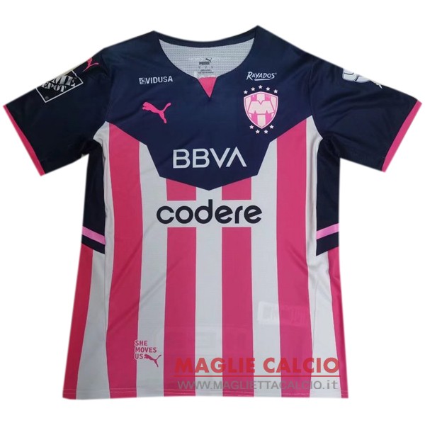speciale magliette monterrey 2021-2022 blu rosa