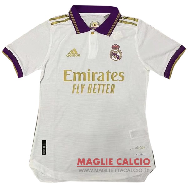 nuova speciale divisione magliette real madrid 2021-2022 bianco