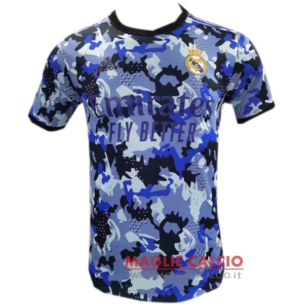 nuova speciale divisione magliette real madrid 2021-2022 blu