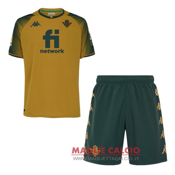 nuova terza divisione magliette real betis set completo uomo 2021-2022