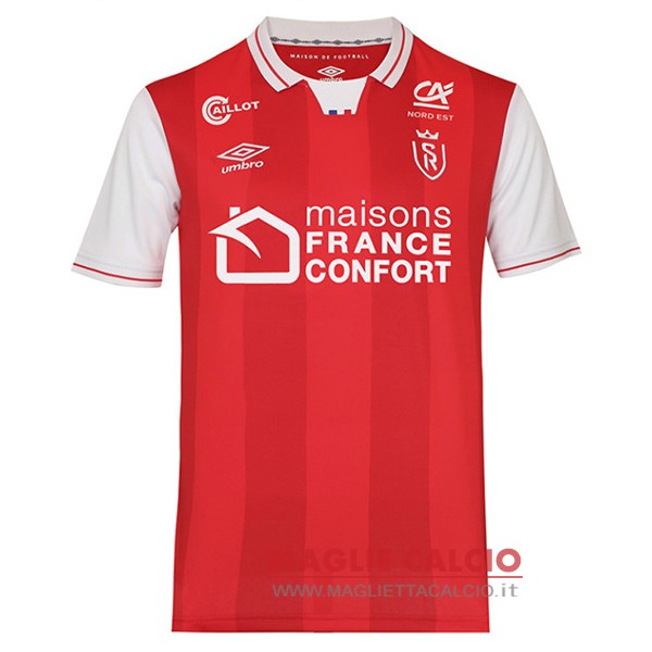 nuova prima divisione magliette Stade de Reims 2021-2022