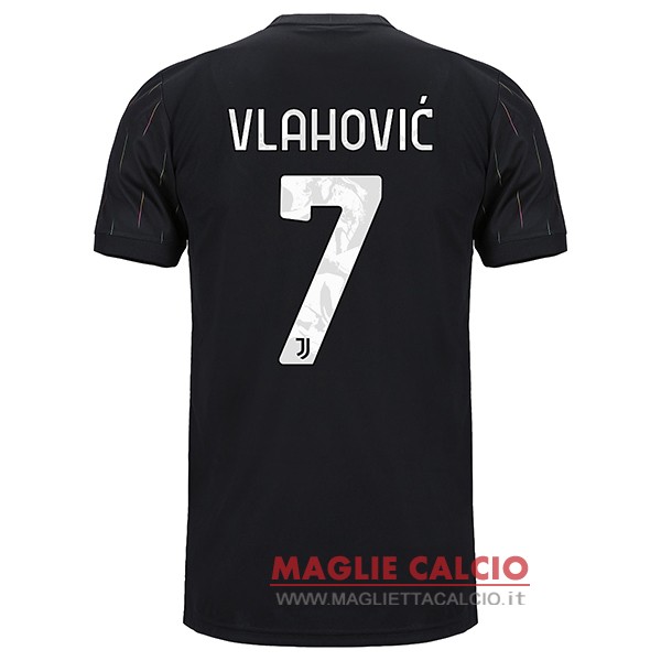 nuova maglietta juventus 2021-2022 de Vlahović 7 seconda