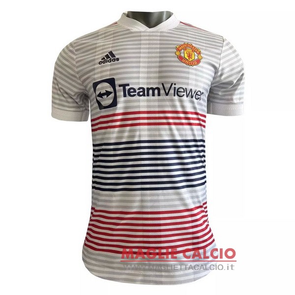 nuova formazione divisione magliette manchester united 2021-2022 bianco